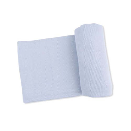 Solid Niagara Mist Rib - Swaddle