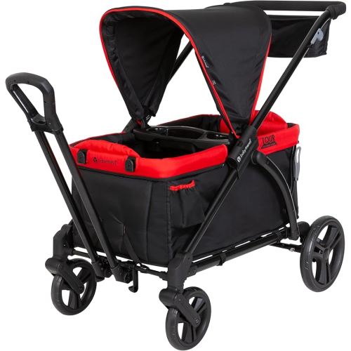 Baby Trend Expedition/Tour LTE 2-in-1 Stroller Wagon, Mars Red