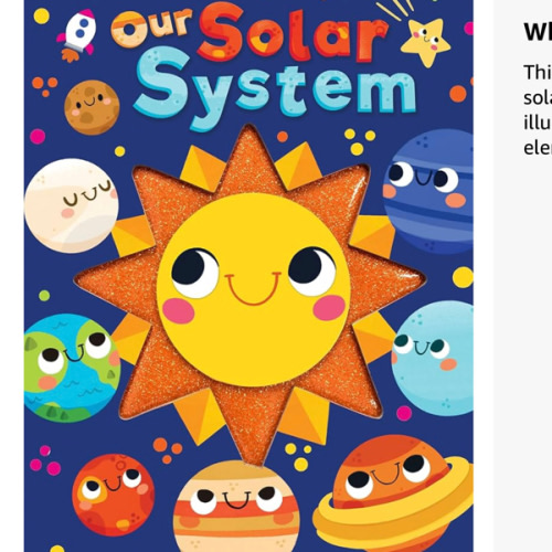 Our Solar System - Touch and Feel Board Book - Sensory Board Book (Touch & Feel Sensory Board Books for Baby & Toddler Time)