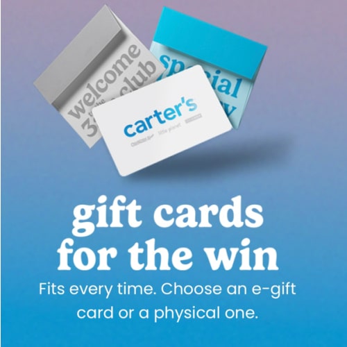 Carter's Gift Card various amounts