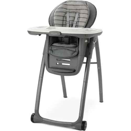 Graco Table2Table Premier Fold 7 in 1 Convertible High Chair | Converts to Dining Booster Seat, Kids Table, and More, Maison