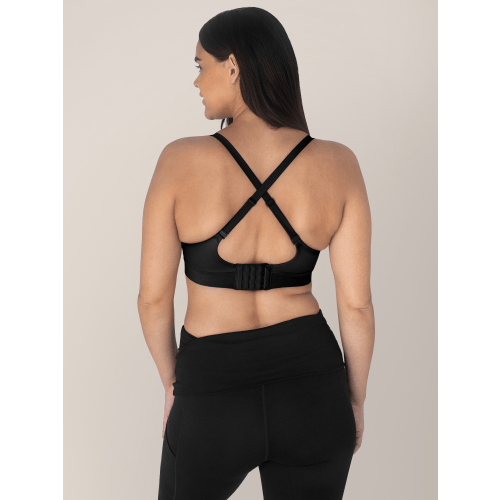 Minimalist Hands-Free Pumping & Nursing Bra | Black - Kindred Bravely