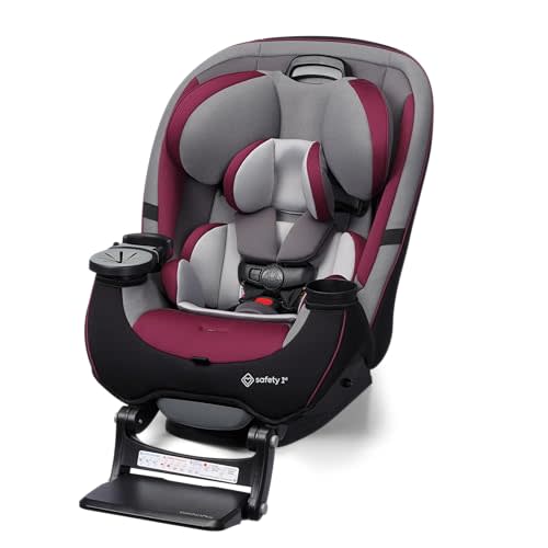 Safety 1st Grow and Go Extend ‘n Ride LX All-in-One Convertible Car Seat, Winehouse