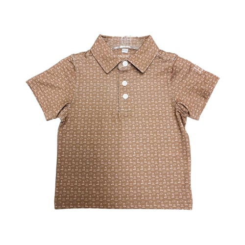 Hamner Hill Boys Montana Ranch Performance Polo, Size: 6-12 Months