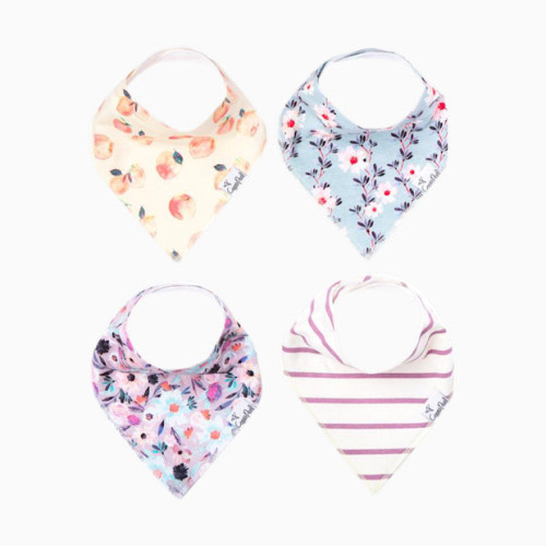 Copper Pearl Printed Bandana Bib Set (4-Pack) - Morgan