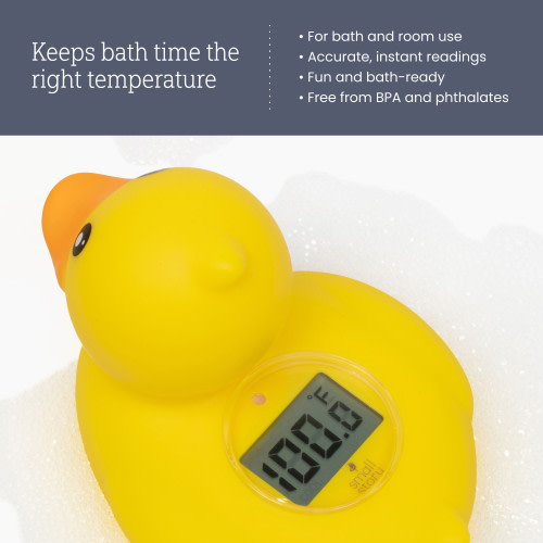 Baby Bath & Room Thermometer - Duck