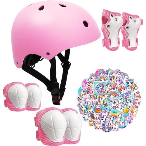 Kids Bike Helmet Set - PINK
