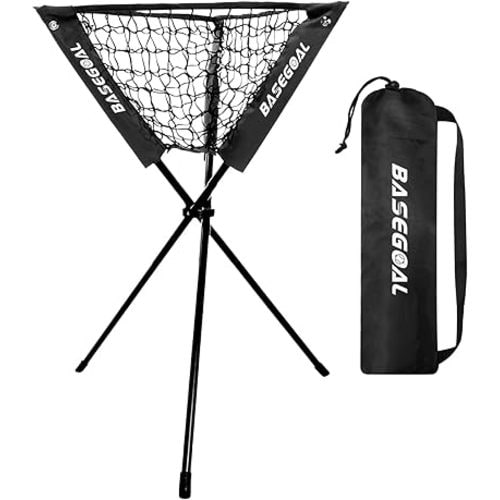Ball Caddy - Portable and Foldable Baseball Softball Basket for Batting Pitching Practice Training