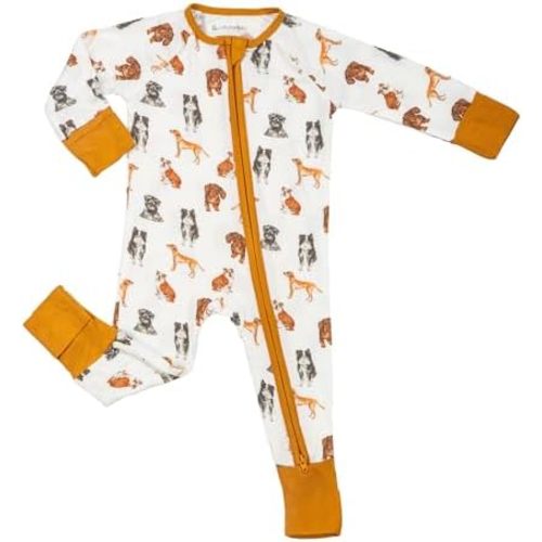 LollyBanks Baby Zipper Romper, Viscose from From Bamboo Baby Sleeper