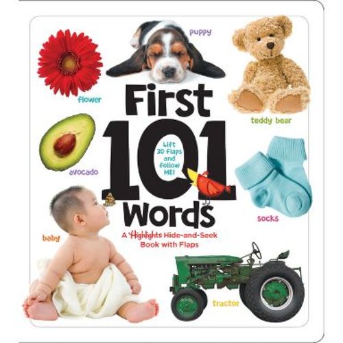 First 101 Words - (Highlights First 101 Words) (Board Book)
