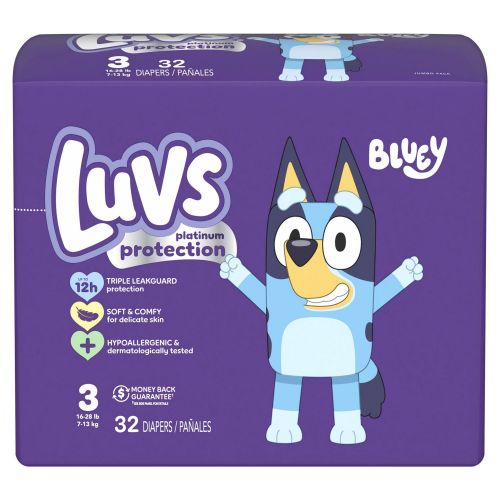 Luvs Pro Level Leak Protection Diapers, Size 3