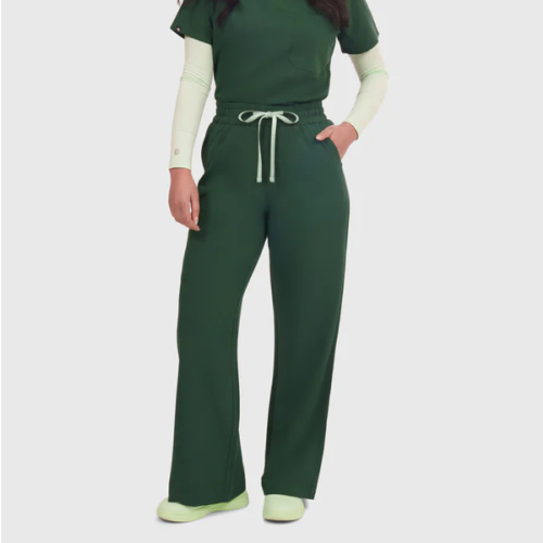 Elan High Waisted Wide-Leg Scrub Pant