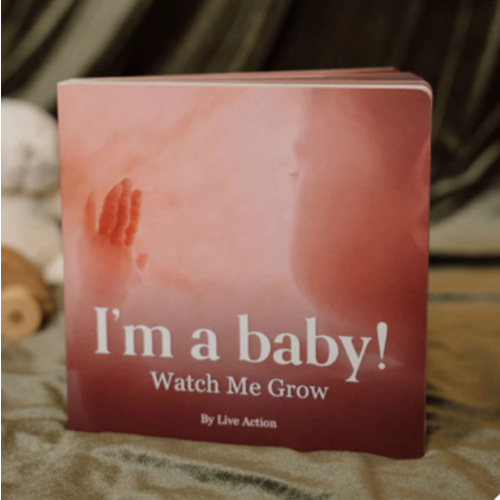 "I'm a Baby! Watch Me Grow" Children's Board Book