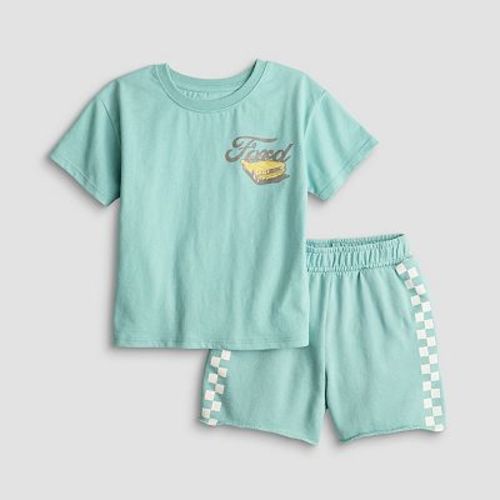 Baby & Toddler Boy Grayson Threads Kids The Label 2-Piece Ford Graphic Tee & Shorts Set