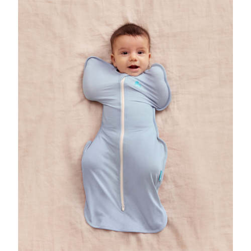 Swaddle Up™ 0.2 TOG Viscose from Bamboo Mist Blue