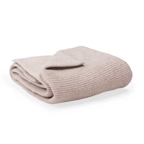 Petal Organic Waffle Baby Blanket