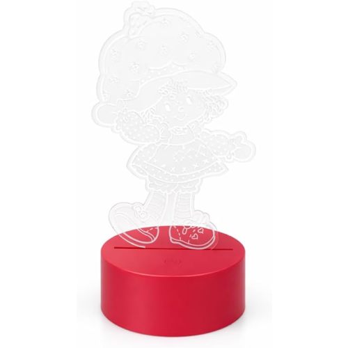 Strawberry Shortcake 3D Illusion LED Lamp, Night Light with Color Changing Effect,Desk Lamp for Bedroom, Nursery, Playroom Décor