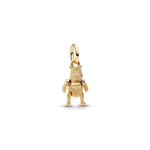 Disney Winnie The Pooh Dangle Charm | Pendant | Gold plated | Pandora US
