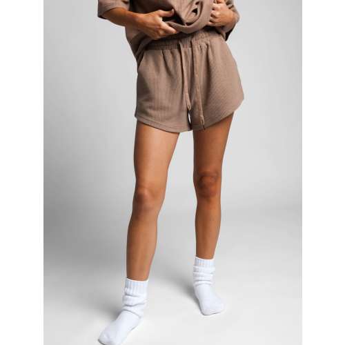 Waffle Lounge Shorts | Soft Waffle Shorts For Women | Comfrt