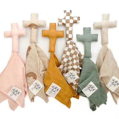 Cross Child of God Blankie – OUR HOUSE ABOVE