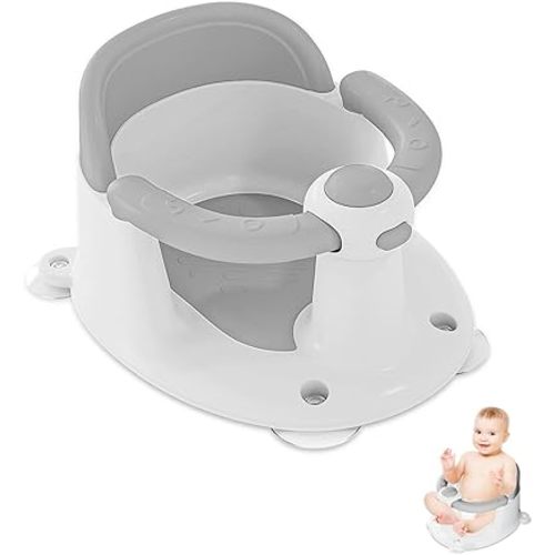 Baby Bath Seat for Babies 6 Months & Up, Bath Seats for Babies Sitting Up, Open Design, Non-Slip, Compact Toddler Bath Seat.