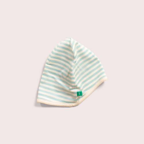 Powder Blue Stripe Baby Hat – Little Green Radicals