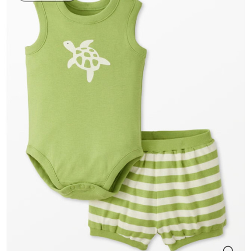 Baby Sleeveless Bodysuit & Bloomers Set