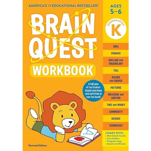 Brain Quest Workbook: Kindergarten Revised Edition