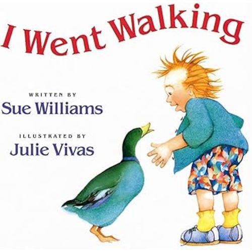 I Went Walking Board Book
