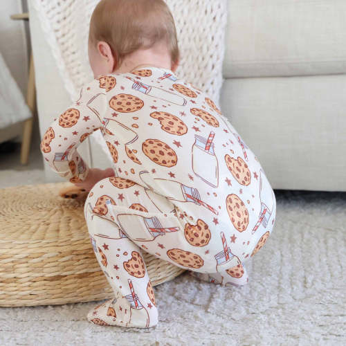 Cookie Cuddles Zipper Footie