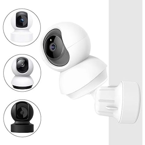 Adjustable Baby Monitor Wall Mount Holder Compatible with TP-Link Tapo C210/ C200/ C220, for Kasa Camera EC70/ EC71/ KC410S and Baby Monitor with 1/4 Threaded Hole (Camera Not Included)