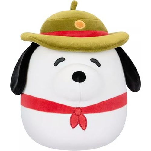 Squishmallows 8"" Snoopy Scout, Medium, White