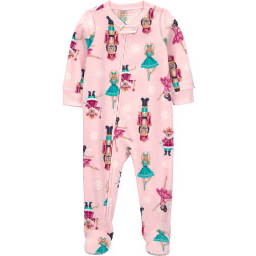 Carter's Child of Mine Baby and Toddler Holiday Pajama, One-Piece, Sizes 0/3M-5T
