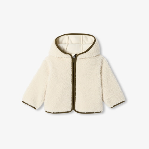 Baby sherpa zip-up jacket