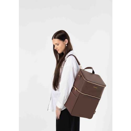 ED diaper bag - Chocolate brown