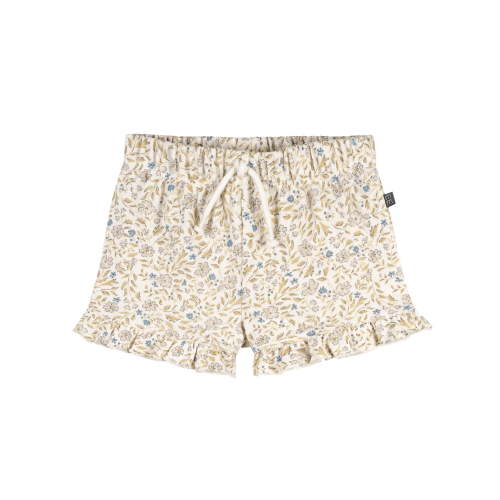 Modern Moments by Gerber Baby and Toddler Girl Organic Shorts with Ruffle Trim, Sizes 0/3 Months - 5T