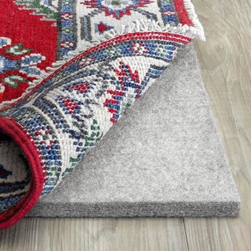 RUGPADUSA - Eco-Plush - 7'x10' - 1/4" Thick - 100% Felt - Premium Cushioned Rug Pad - Available in 3 Thicknesses, Many Custom Sizes