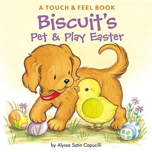 Pre-Owned Biscuit's Pet & Play Easter: A Touch & Feel Book, by Alyssa Satin Capucilli, (Board book), English