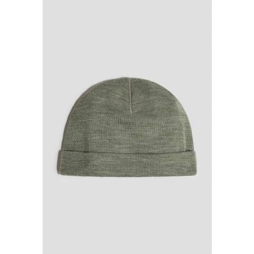 MERINO WOOL JERSEY BEANIE