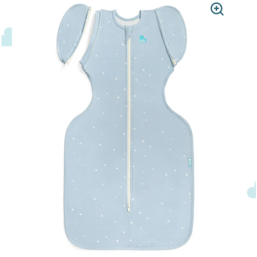 Swaddle Up™ Transition Bag 1.0 TOG Cotton Powder Blue Twinkle
