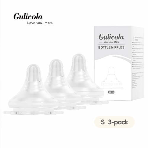 Natural Flow Baby Bottle Silicone Nipple Level 1, Slow Flow (S), 1+ Months, 3 Counts (Pack of 1) - Walmart.ca