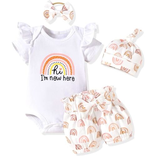 Newborn Baby Girl Going Home Outfit
