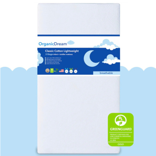 Organic Cotton 2-Stage Lightweight Crib Mattress | Organic Dream®