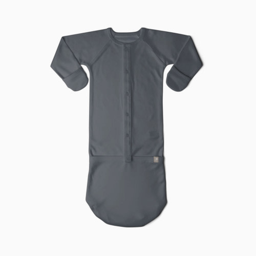 Goumi Kids 24hr Convertible Sleeper Baby Gown - Midnight, 0-3 M
