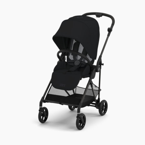 Cybex Melio Carbon 3 Ultra Lightweight Stroller - Moon Black, 1