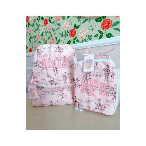 TRVL Backpacker - Cowgirl Toile