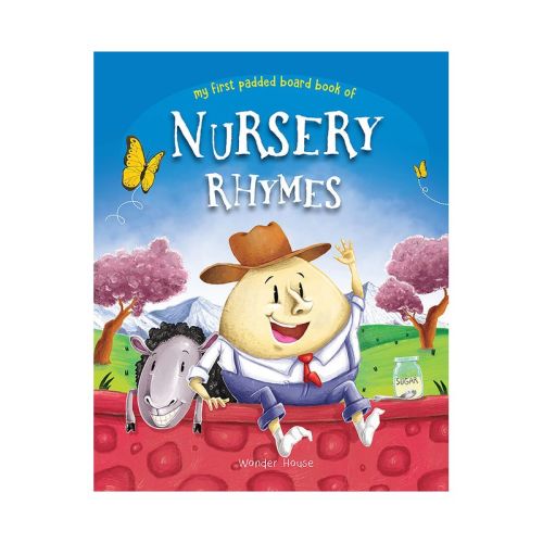 Nursery Rhymes Board Book - (My First Book) by Wonder House Books