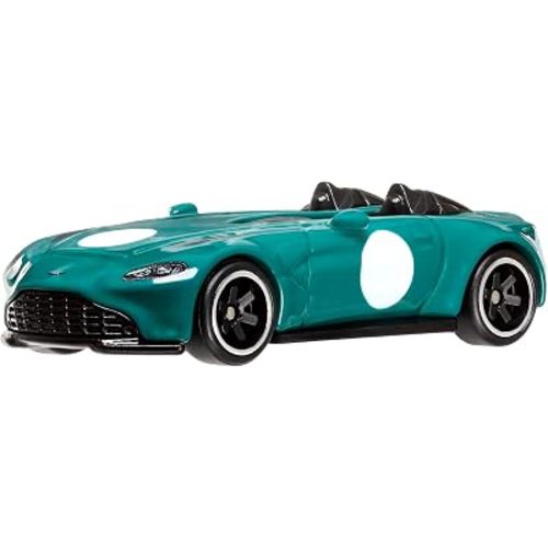 Hot Wheels Premium Car Culture Circuit Legends Toy Vehicle, 1:64 Scale Die-Cast Aston Martin V12 Speedster for Collectors