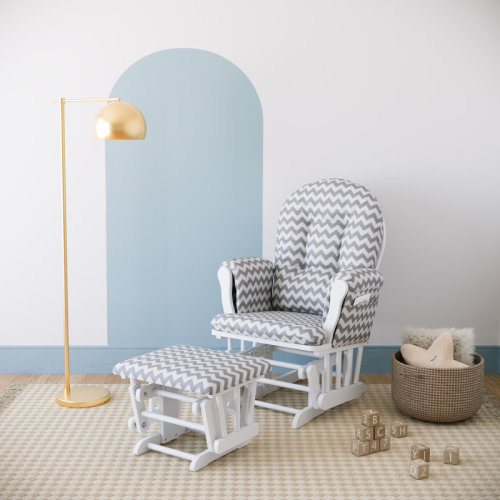 Storkcraft Hoop Glider with Ottoman & Reviews | Wayfair