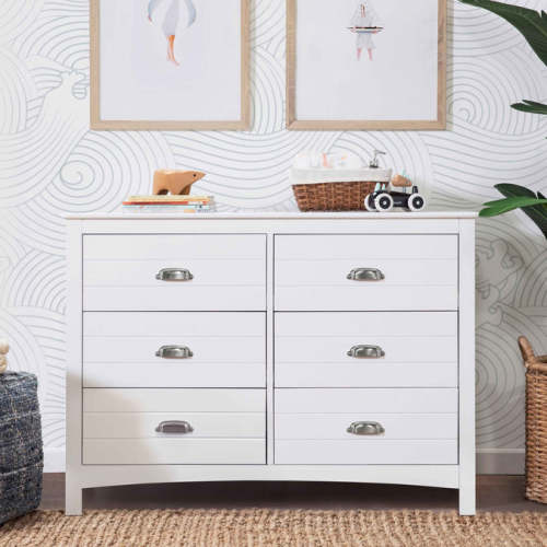 Carter's Nolan 6-Drawer Double Dresser – DaVinci Baby